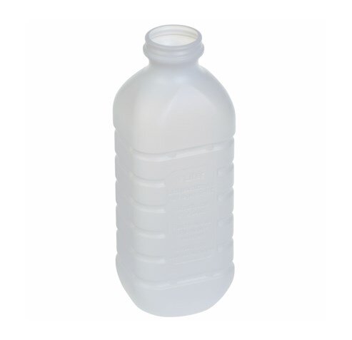 Milchflasche HDPE 1000ml transparent, Ø44/74x85x227mm