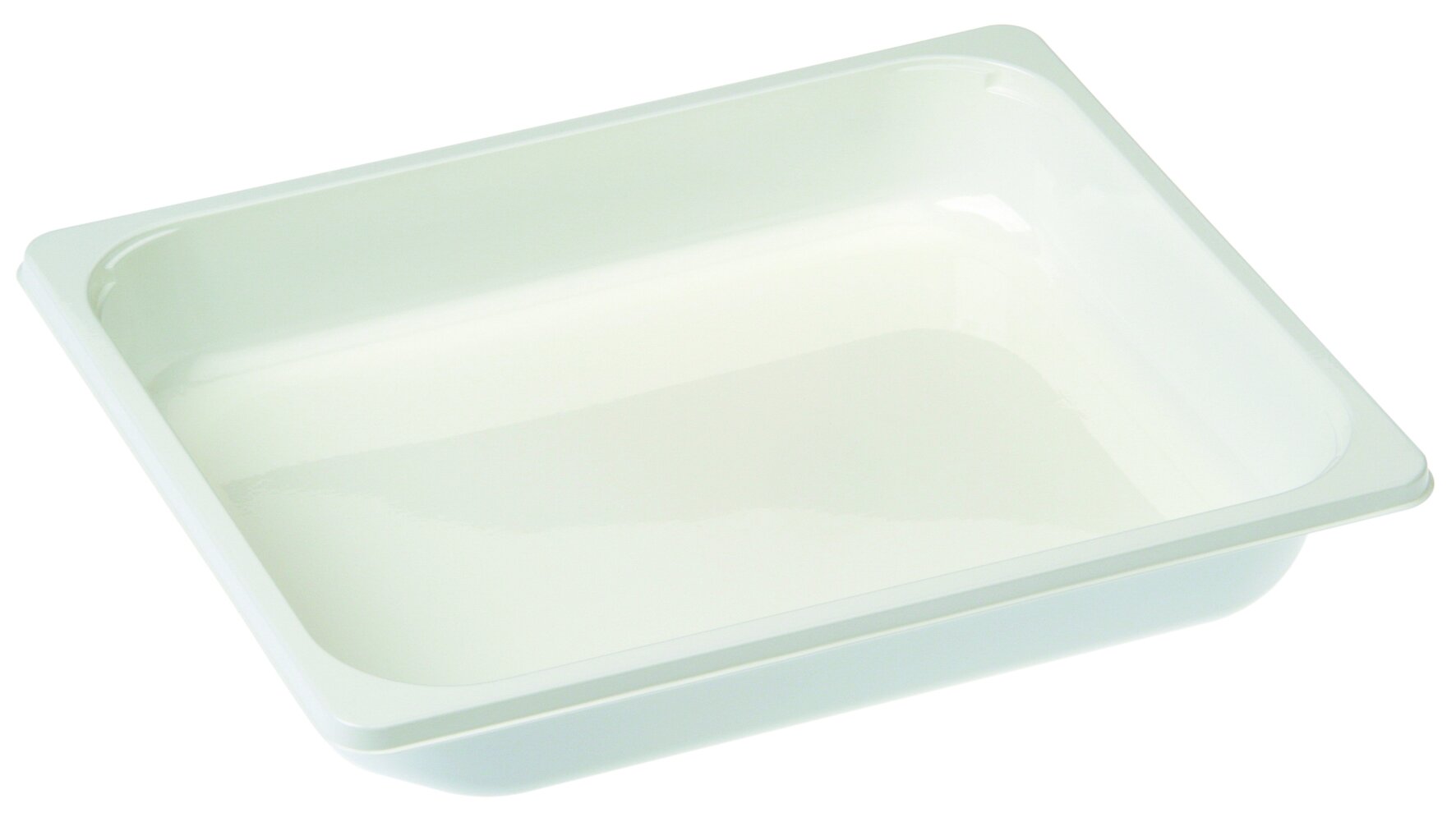 Schale GN 1/2 suplesse rCPET, weiss, 3350 ml