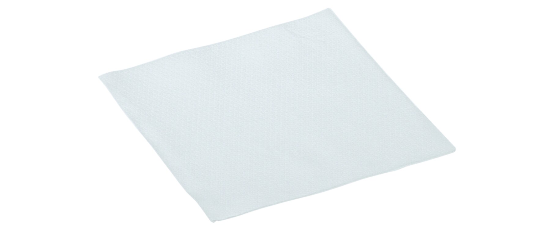 Serviette suplesse Papier, weiss, 1-lagig, 1/4-Falz, 33 x 33 cm