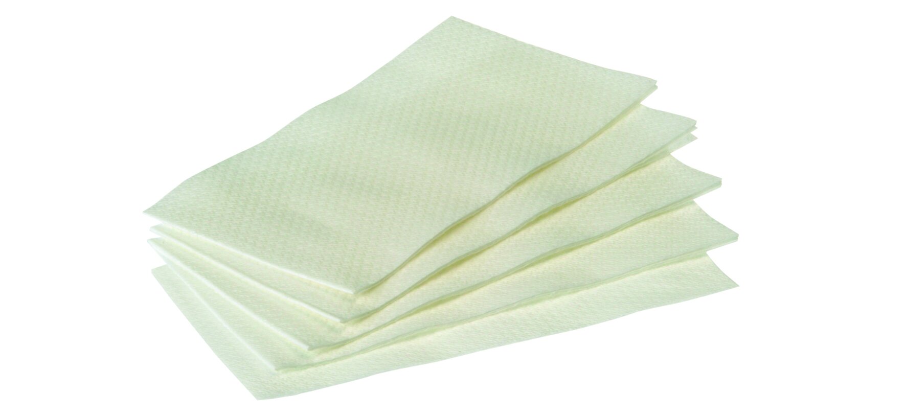 Serviette suplesse Papier, weiss, 1-lagig, 1/8-Falz, 32 x 32 cm