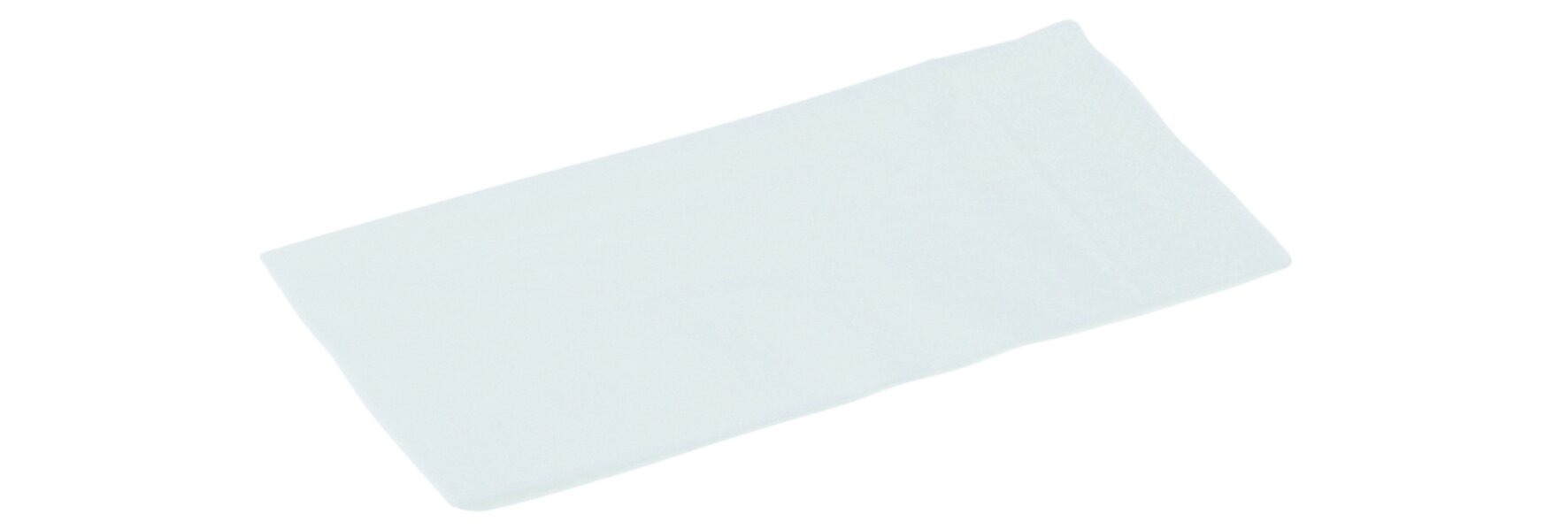 Serviette suplesse Papier, weiss, 2-lagig, 1/8-Falz, 40 x 40 cm