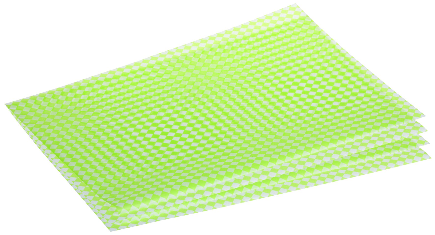 Wickelpapier suplesse Papier/PE, grün/weiss, 33 x 45 cm