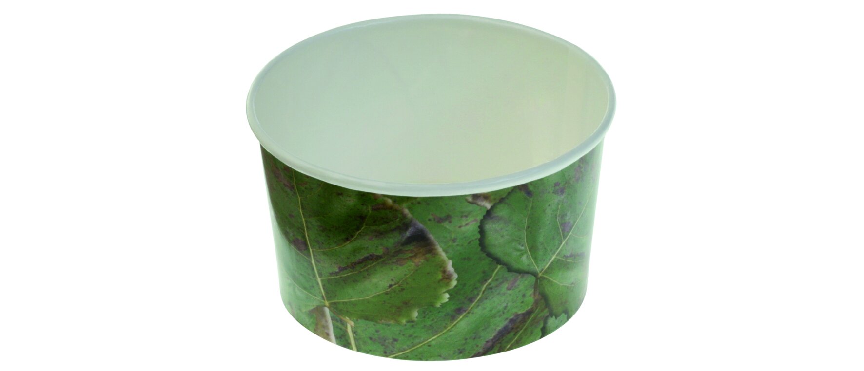 Becher naturesse Karton/PLA, grün, rund, 200 ml