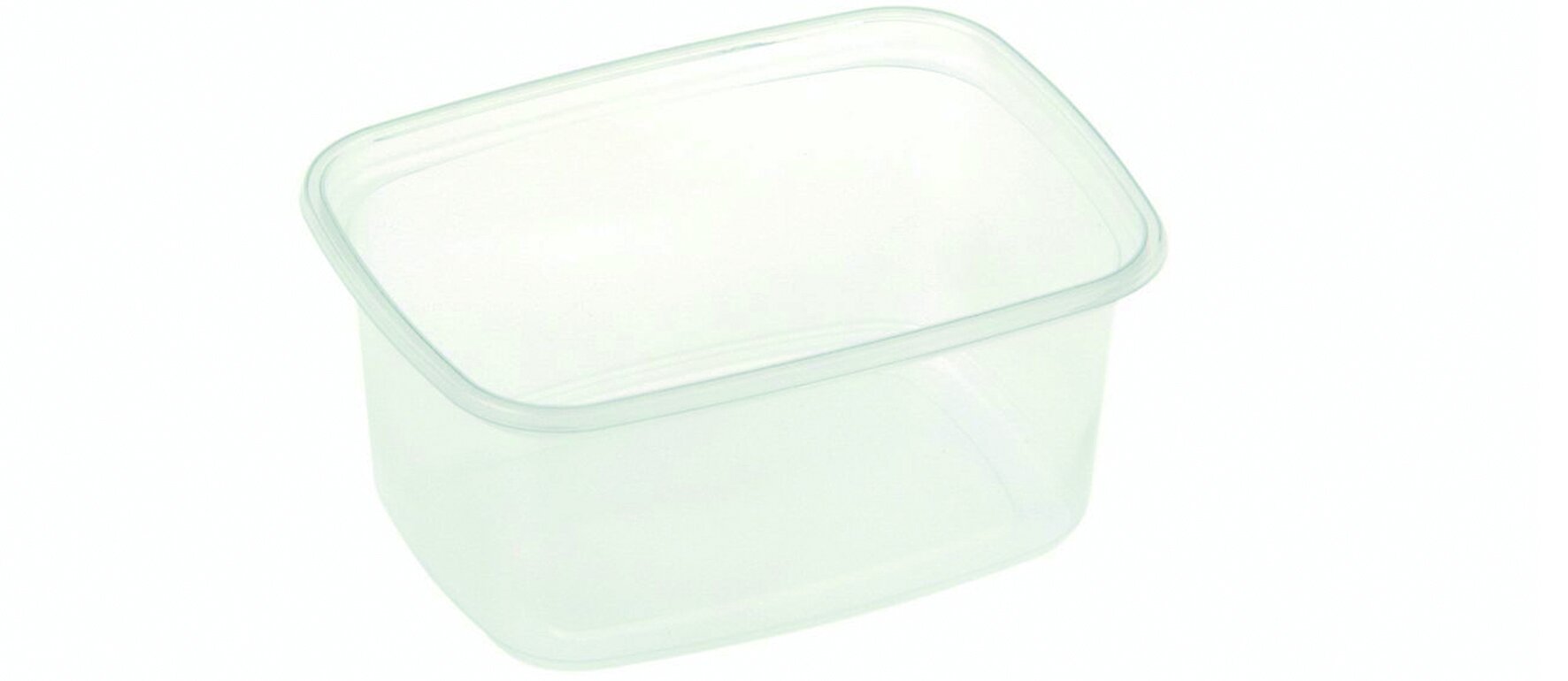 Rechteckdose PP 200ml 82x108x40mm
