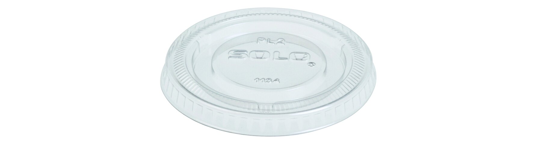 Deckel suplesse rPET, transparent, rund, Ø 6.1 cm