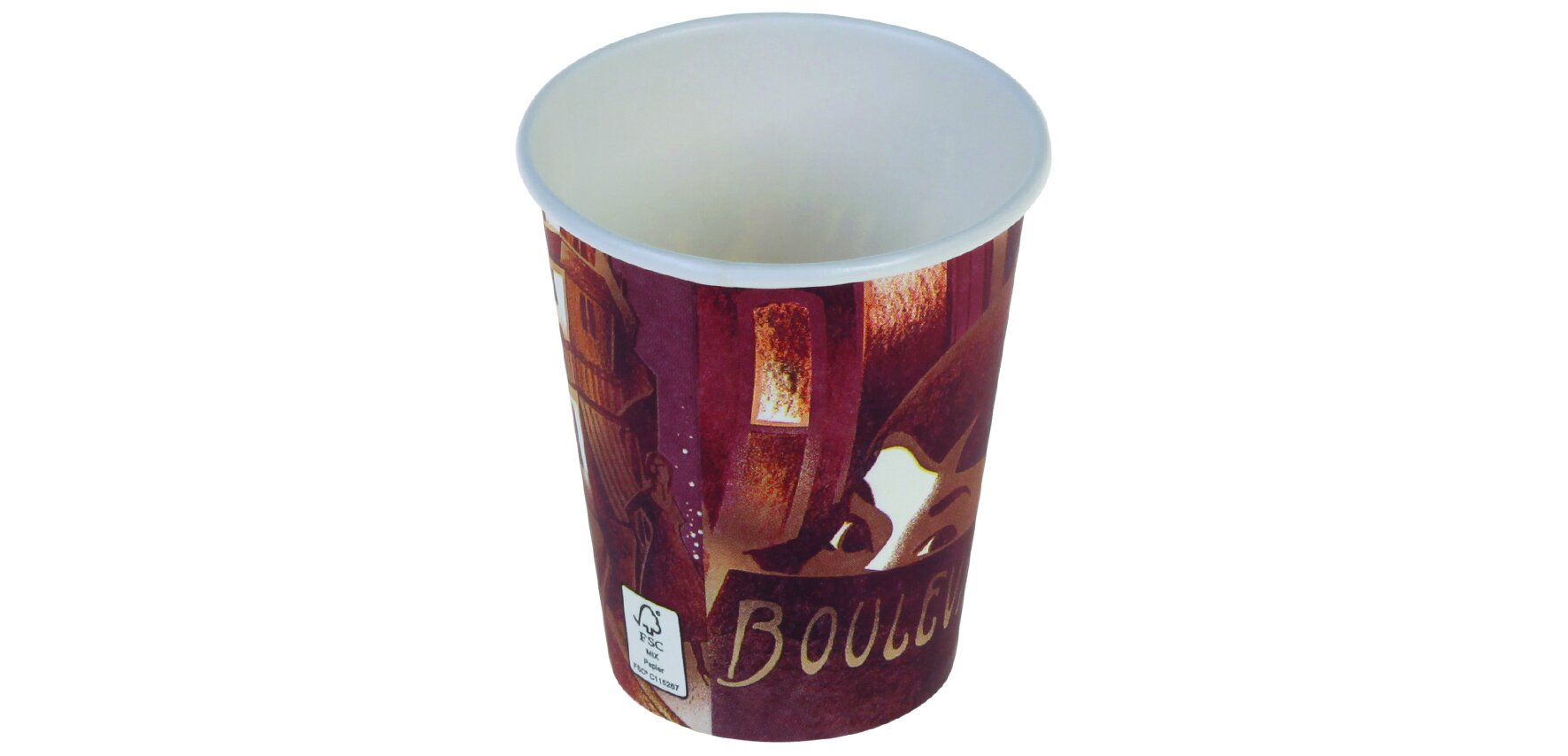 Becher suplesse  Boulevard Karton/PE, 1.8 dl