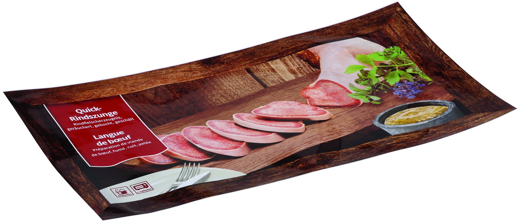 Kochbeutel Quick Zunge PET/PE, 132 my, 21 x 40 cm