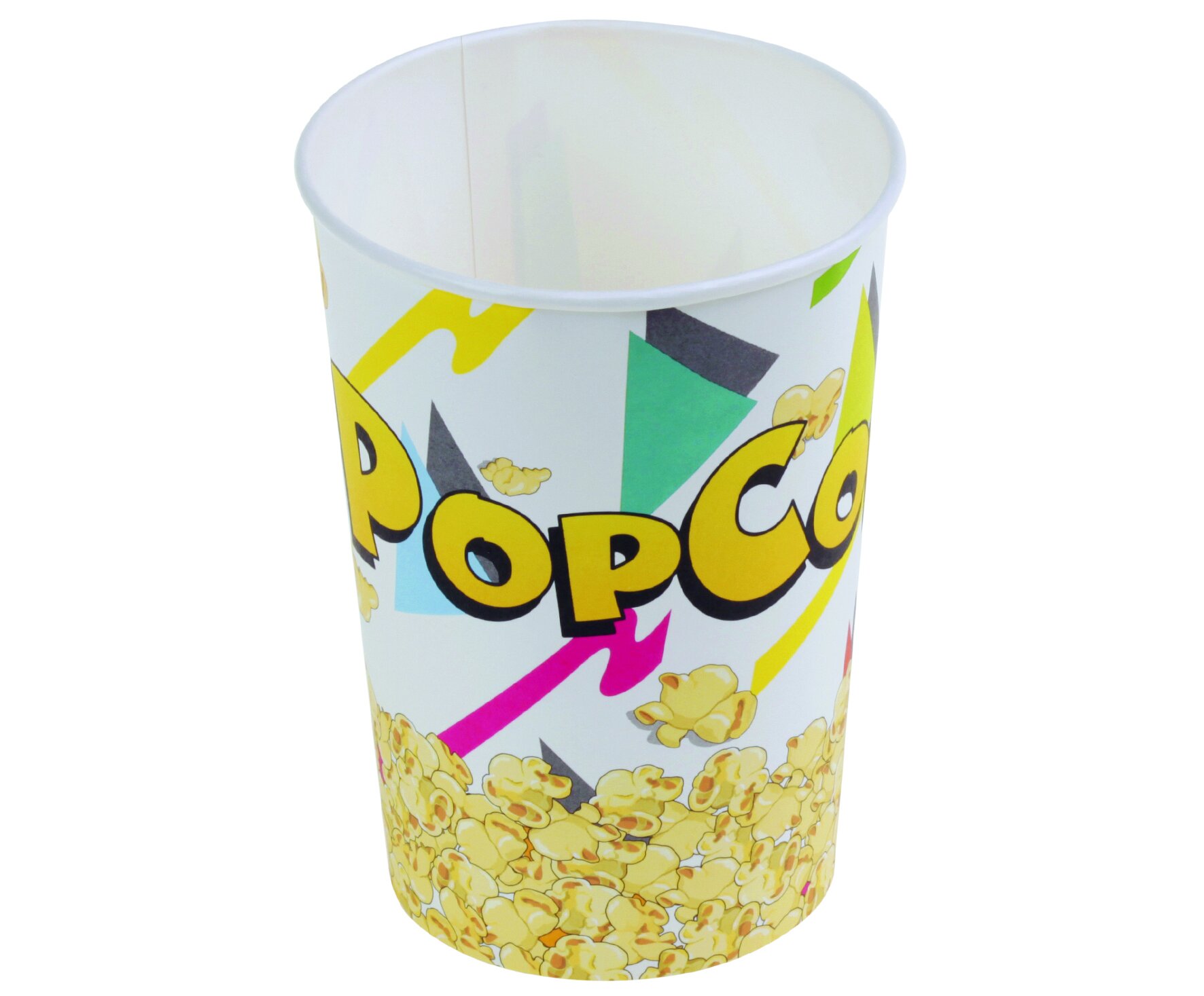 Popcorn-Becher suplesse Karton/PE, bunt, 1050 ml