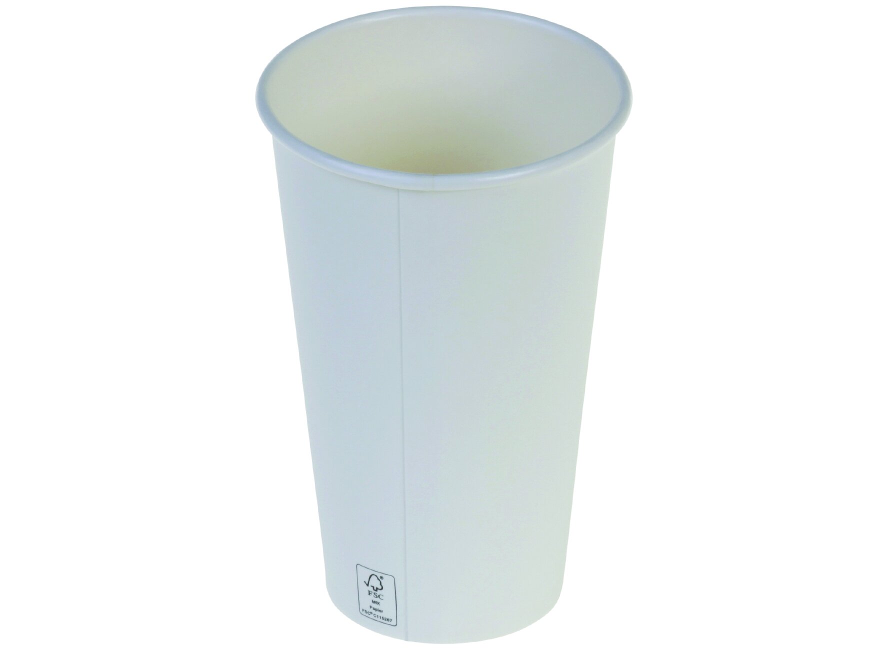 Becher suplesse Karton/PE, weiss, 400 ml