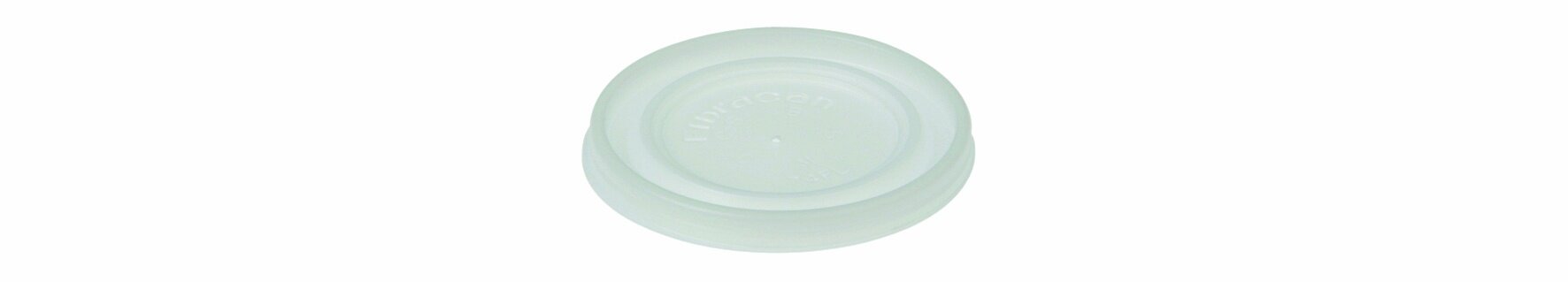 Deckel suplesse rPET, transparent, rund, Ø 4.4 cm