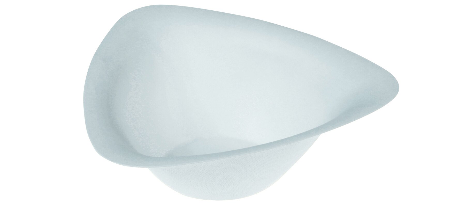 Bowl Trigon Zuckerrohr weiss 600ml, 211x204x66mm