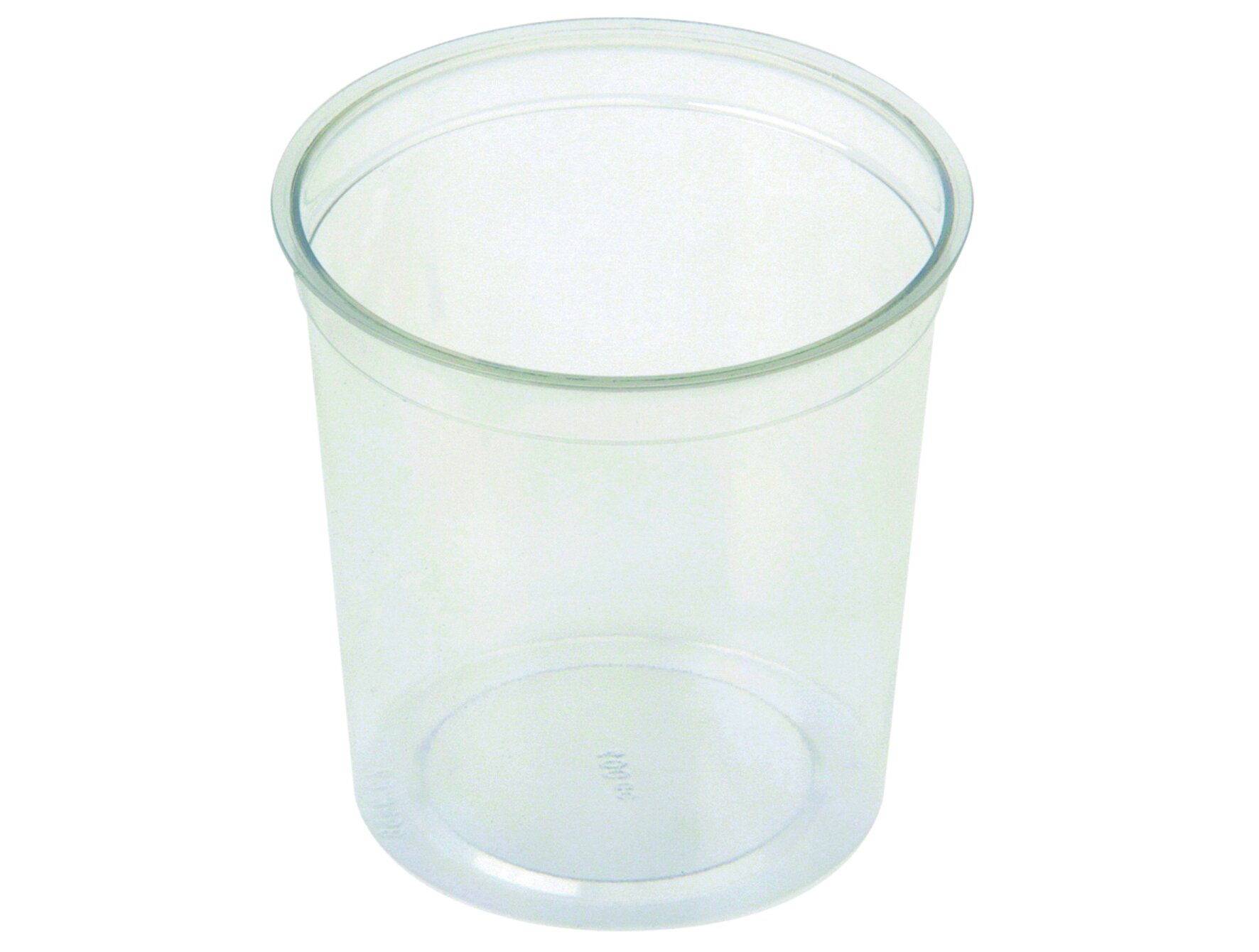 Traiteurbecher PP, transparent, rund, 25 ml