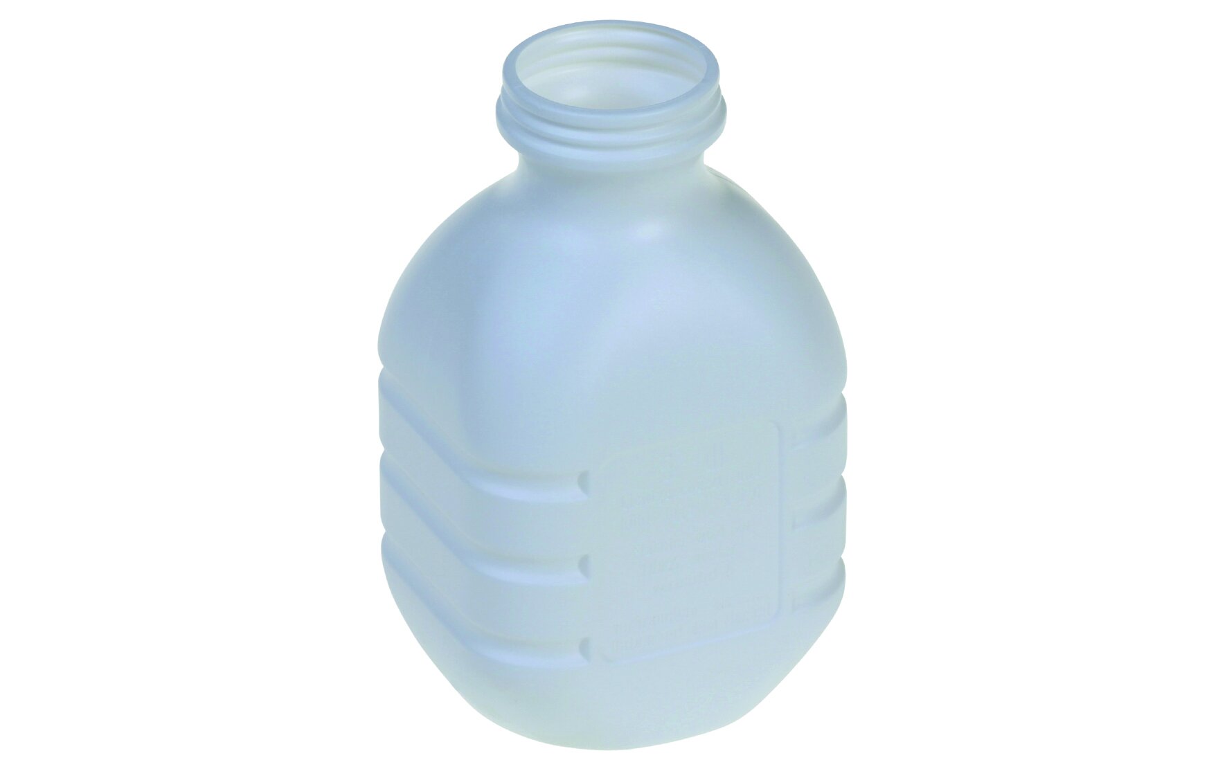 Bouteille de lait HDPE 500ml blanc Ø44/74x85x139mm