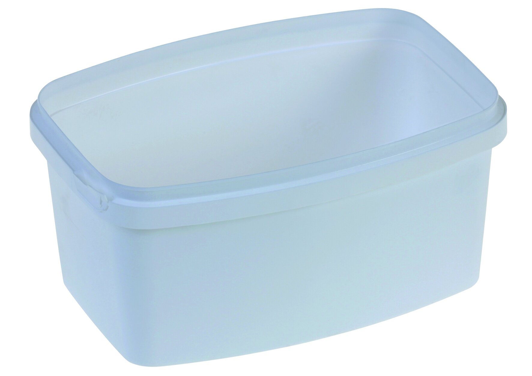 Conteneur PP 1750ml blanc 140x200x95mm, avec GPO