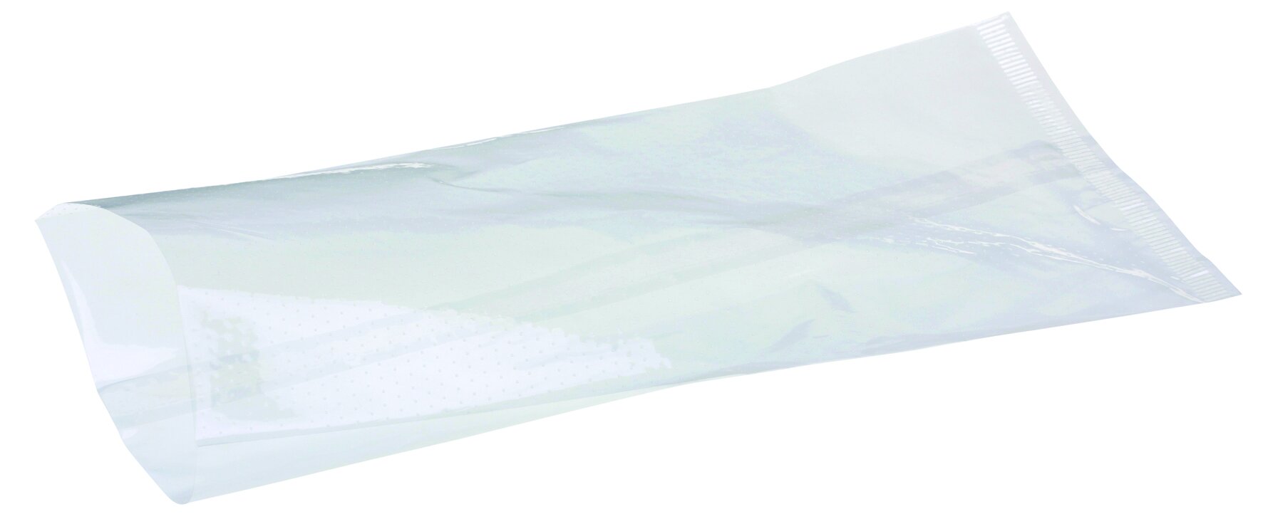 Sachet à sandwich 13x28cm Natureflex, perf., naturesse