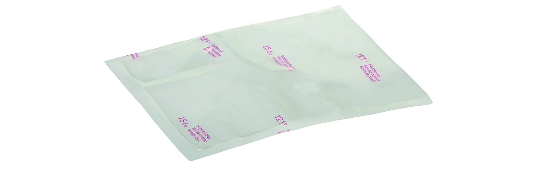 Sac sous vide cuisson OPA/PP 105my, 160x200mm, max 121°C