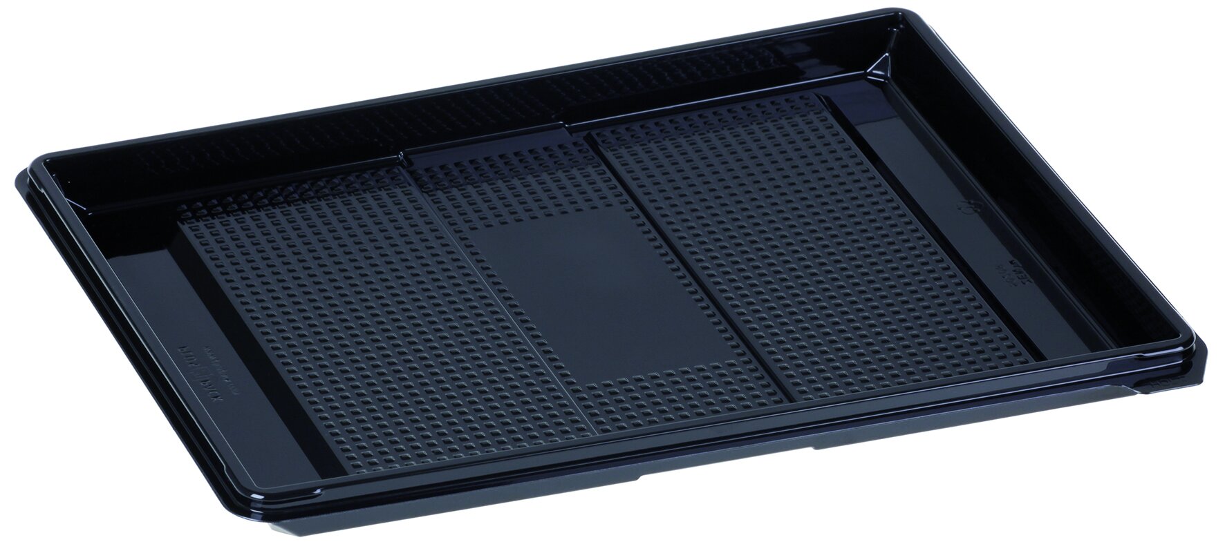 Sushi plateau rPET noir 250x320x20mm