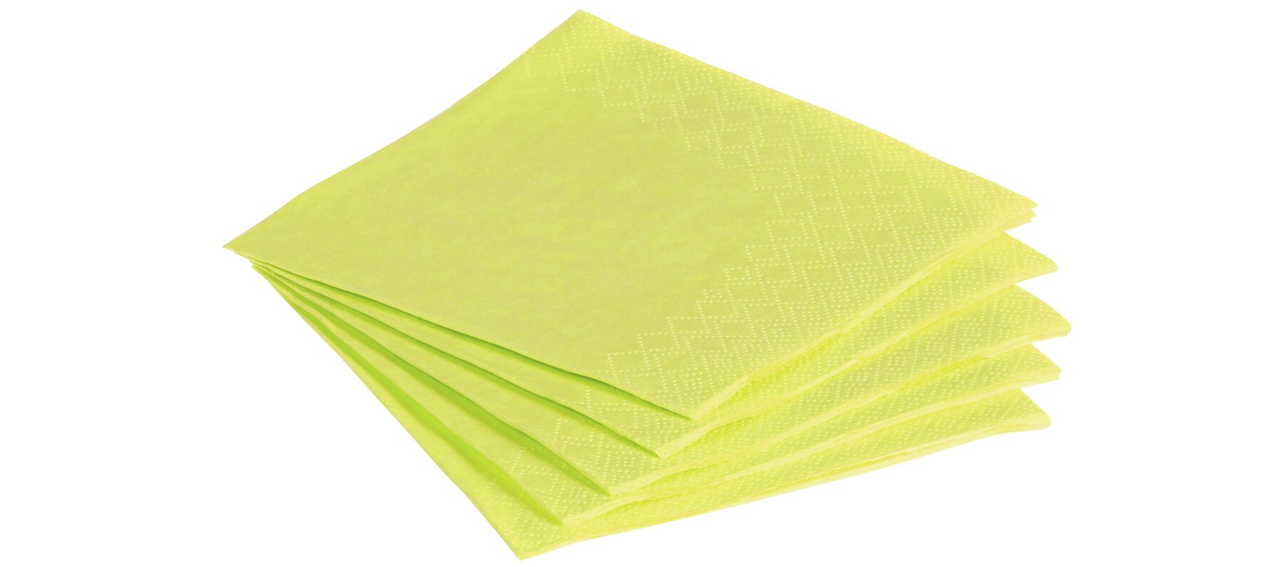 Serviettes cellulose crème 24x24cm, 1/4 pli, 3 couches