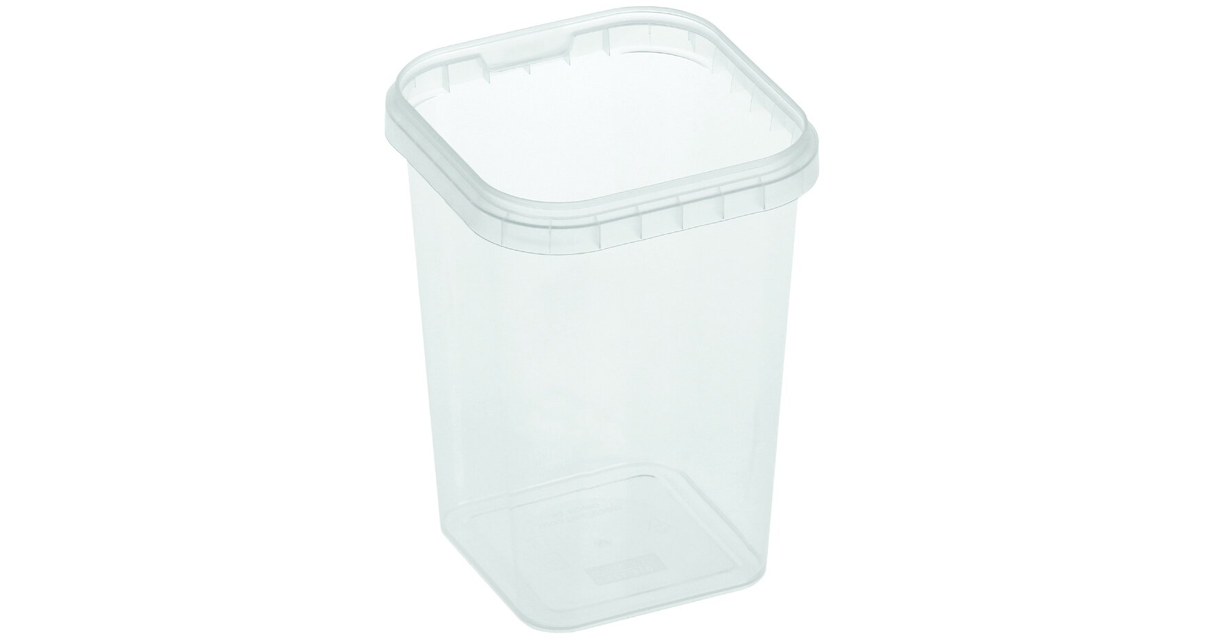 Quadra box PP 425ml 79x79x110mm, garantie 1re ouv.