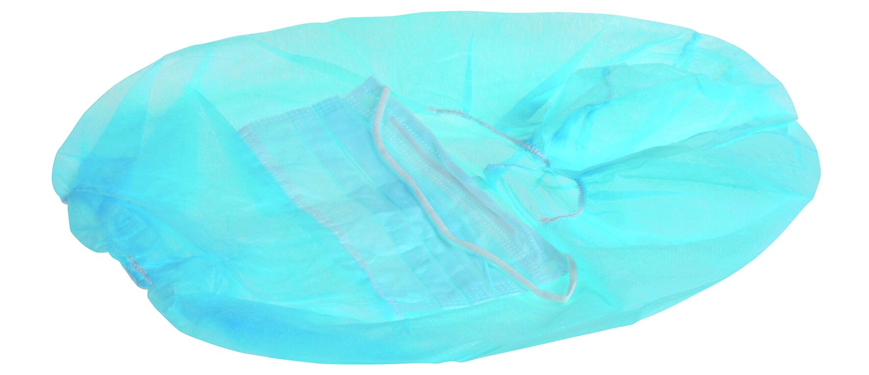 Bonnet astronaute avec masque bleu