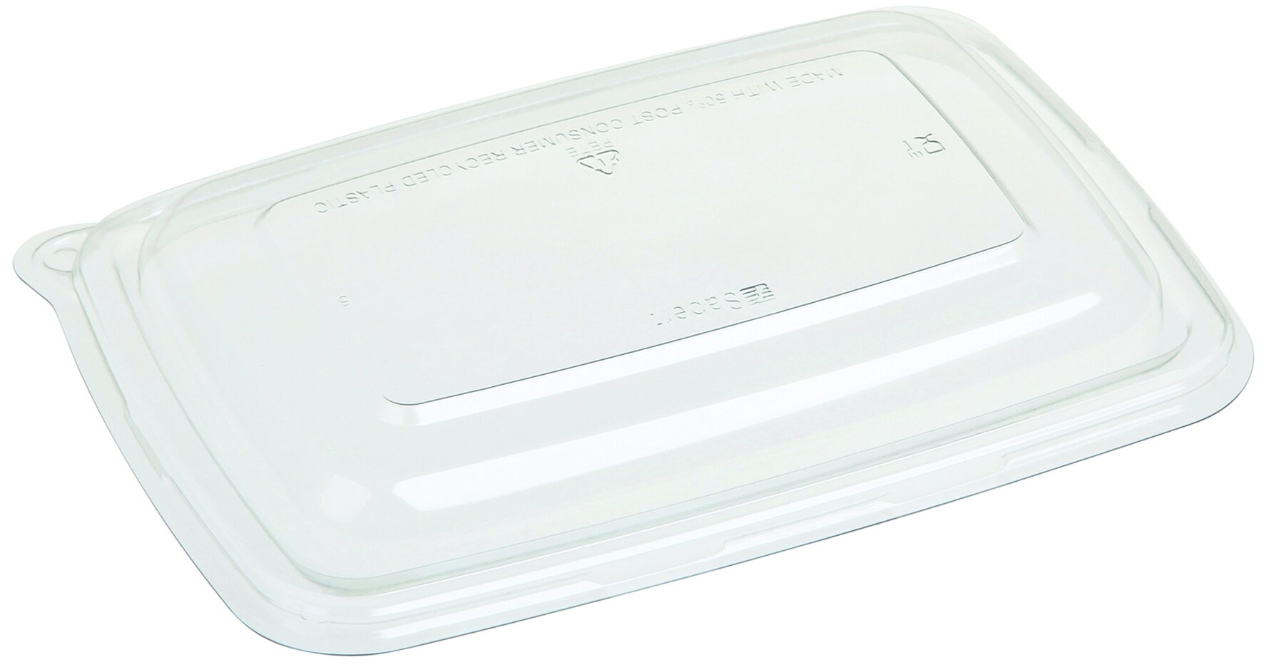 Couvercle transp. RPET pour l'art. 10803 et 10804