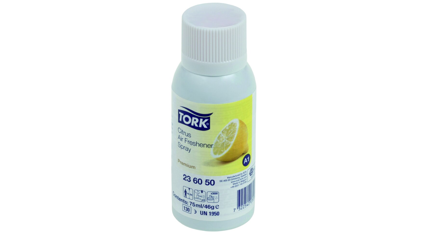 Désodorisant Tork, agrumes 12x75ml p.l’art.12874
