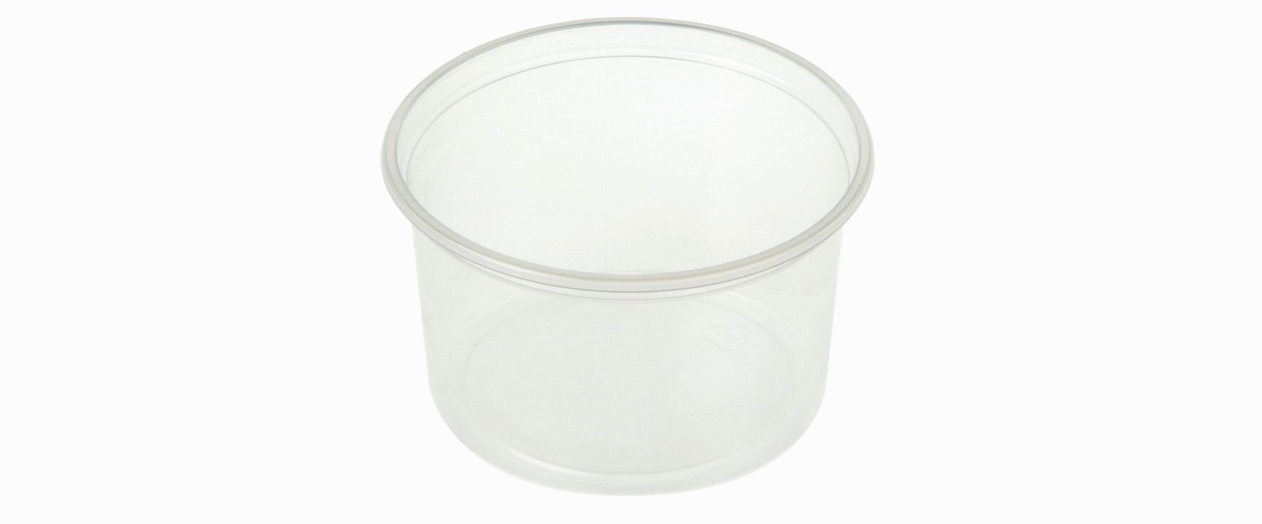 Boîte PS 300ml Ø101x59mm, sans couvercle
