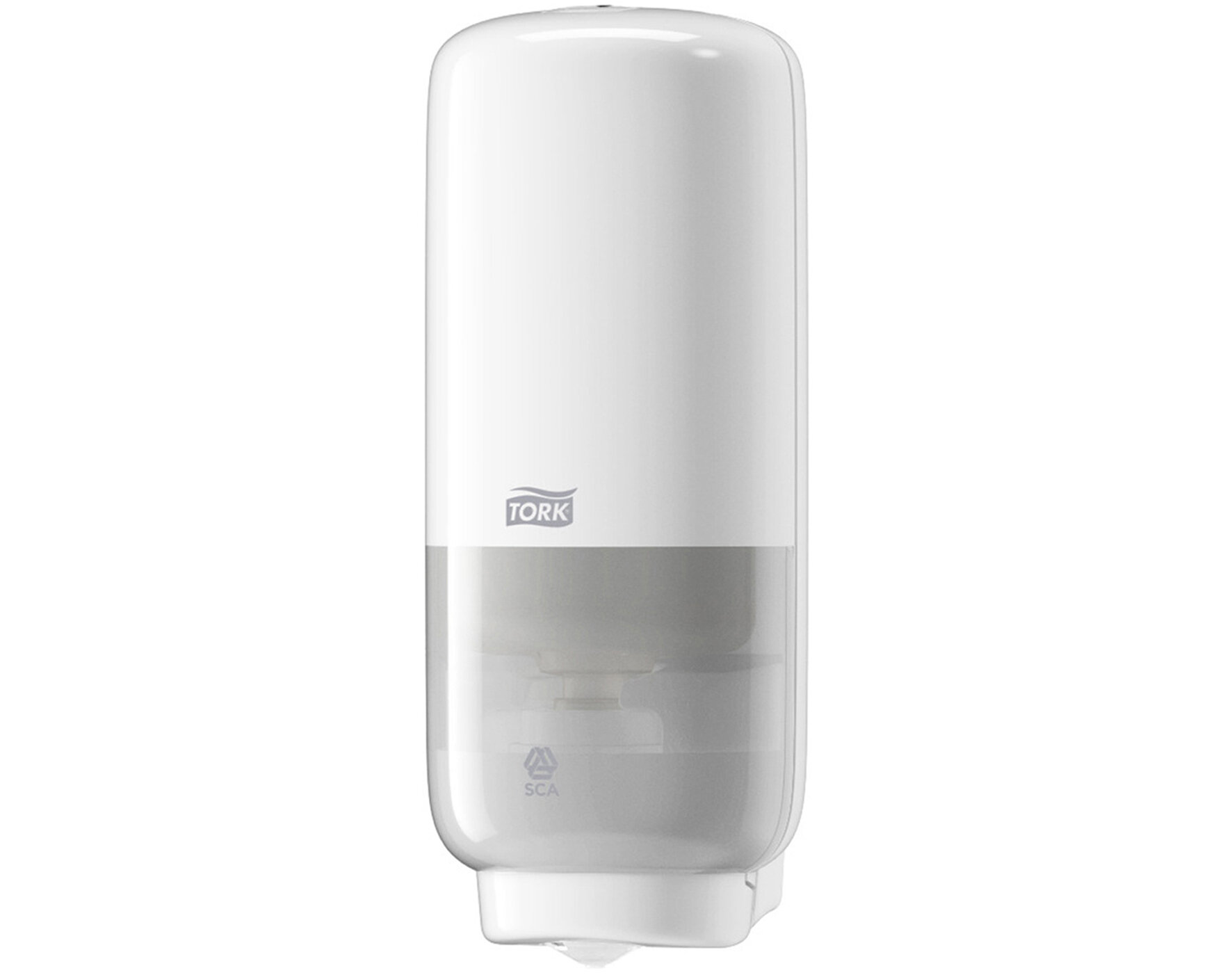 Distributeur pour savon + désinfection Tork sensor, blc.
