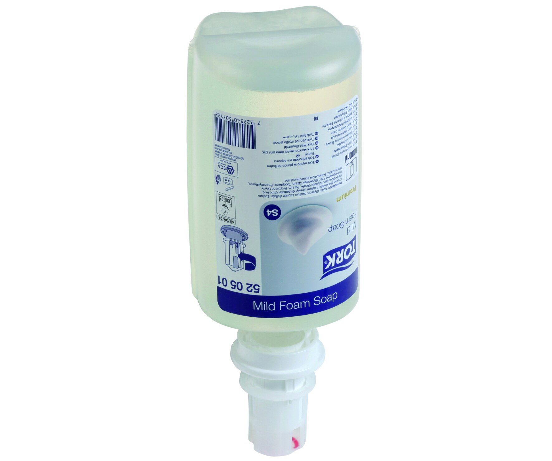 Savon doux parfumé 6x1l pour art. 13276/14626-27