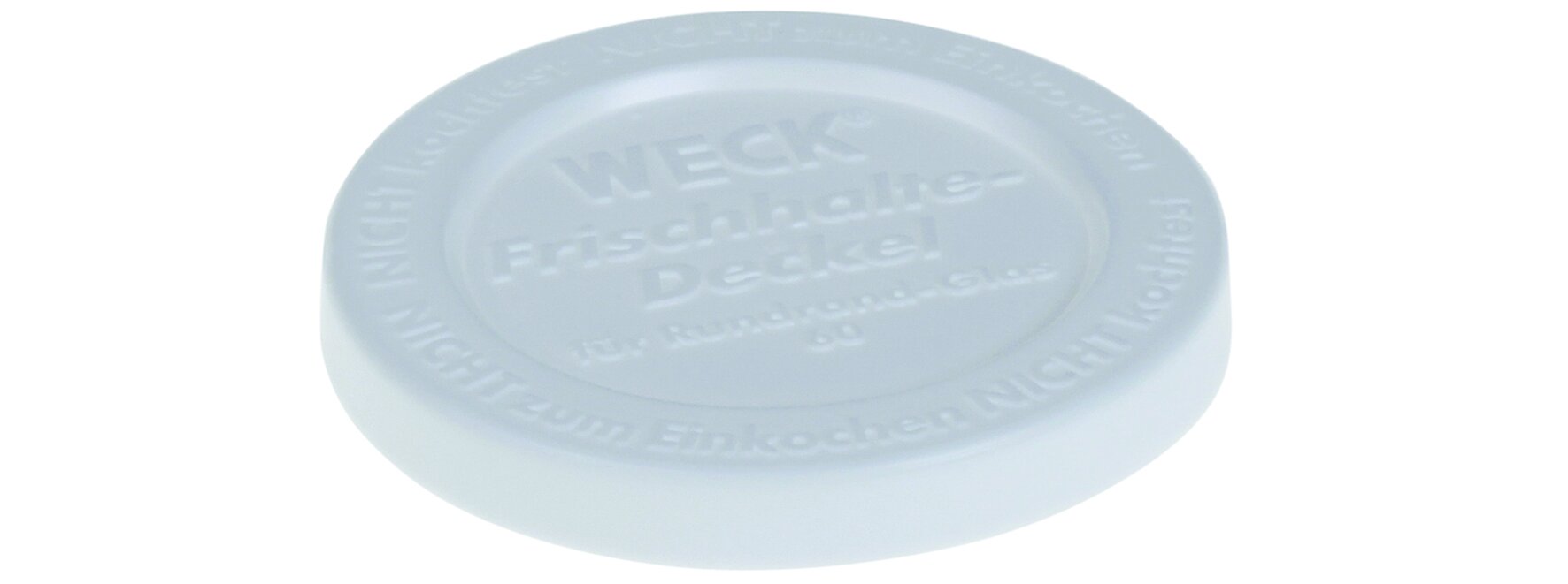 Couvercle Pot Tradition LDPE blanc Ø60mm