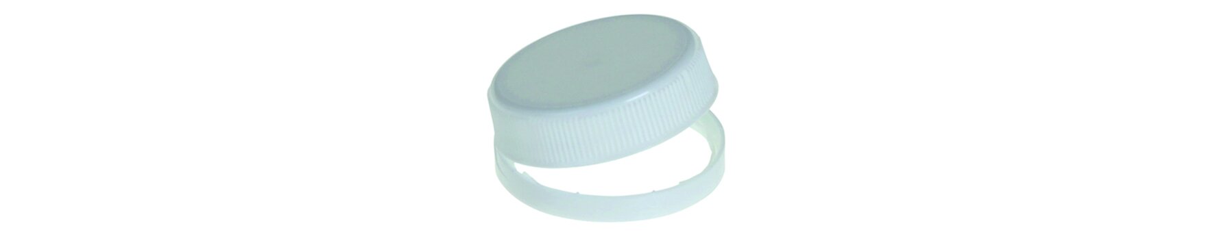 Bouchon blanc pour bout. neo/shot blanc, av. garantie 1re ouverture