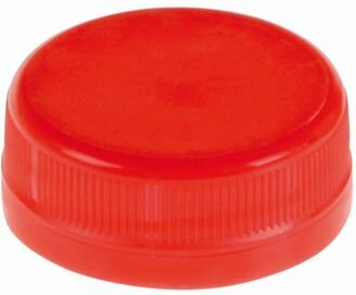 Bouchon pour bouteille neo/shot rouge, av. garantie 1re ouverture