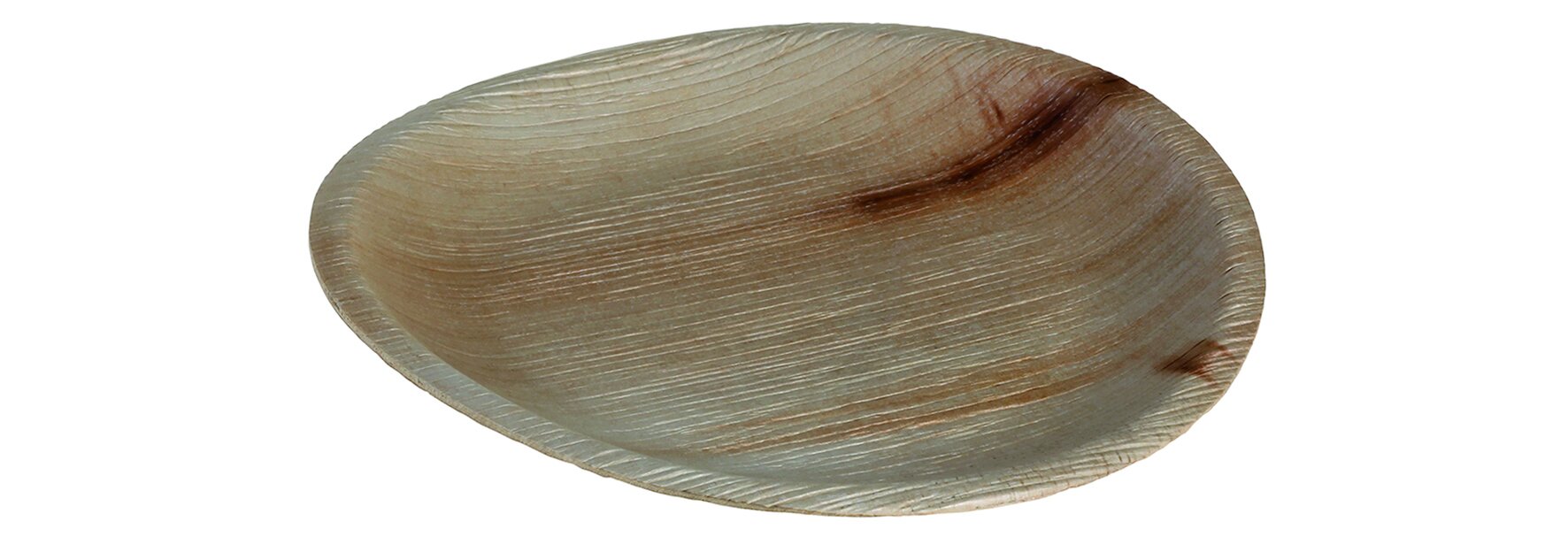 Assiette feuille de palmier Ø170x15mm