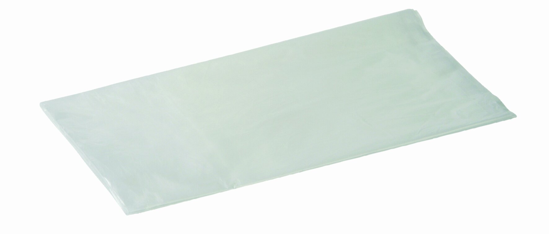 Feuille d.haras.,soudé d.coin,trans HDPE,15my, 60x40x70+3cm, en bloc