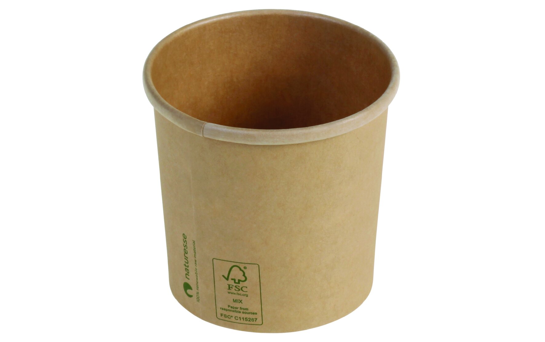 Gobelet à soupe Kraft/PLA 345ml Ø90x80mm
