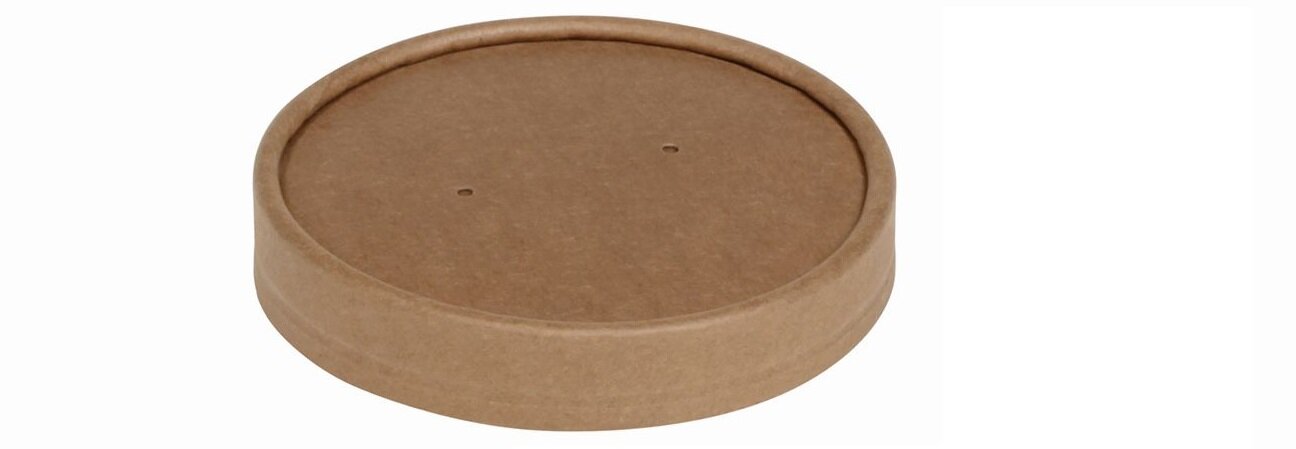 Couvercle Kraft/PLA Ø90mm