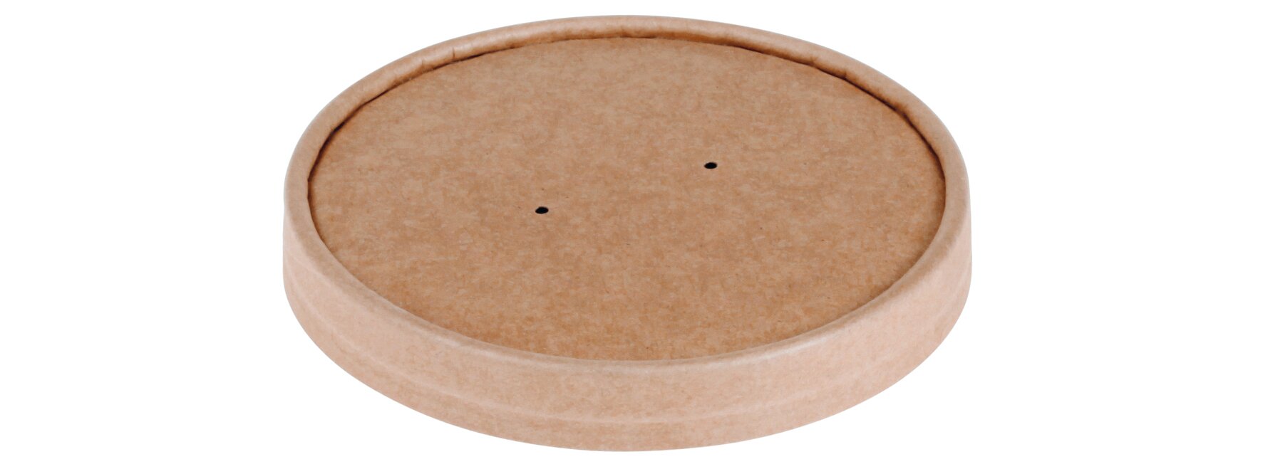 Couvercle en carton kraft brun pour article n° 15850