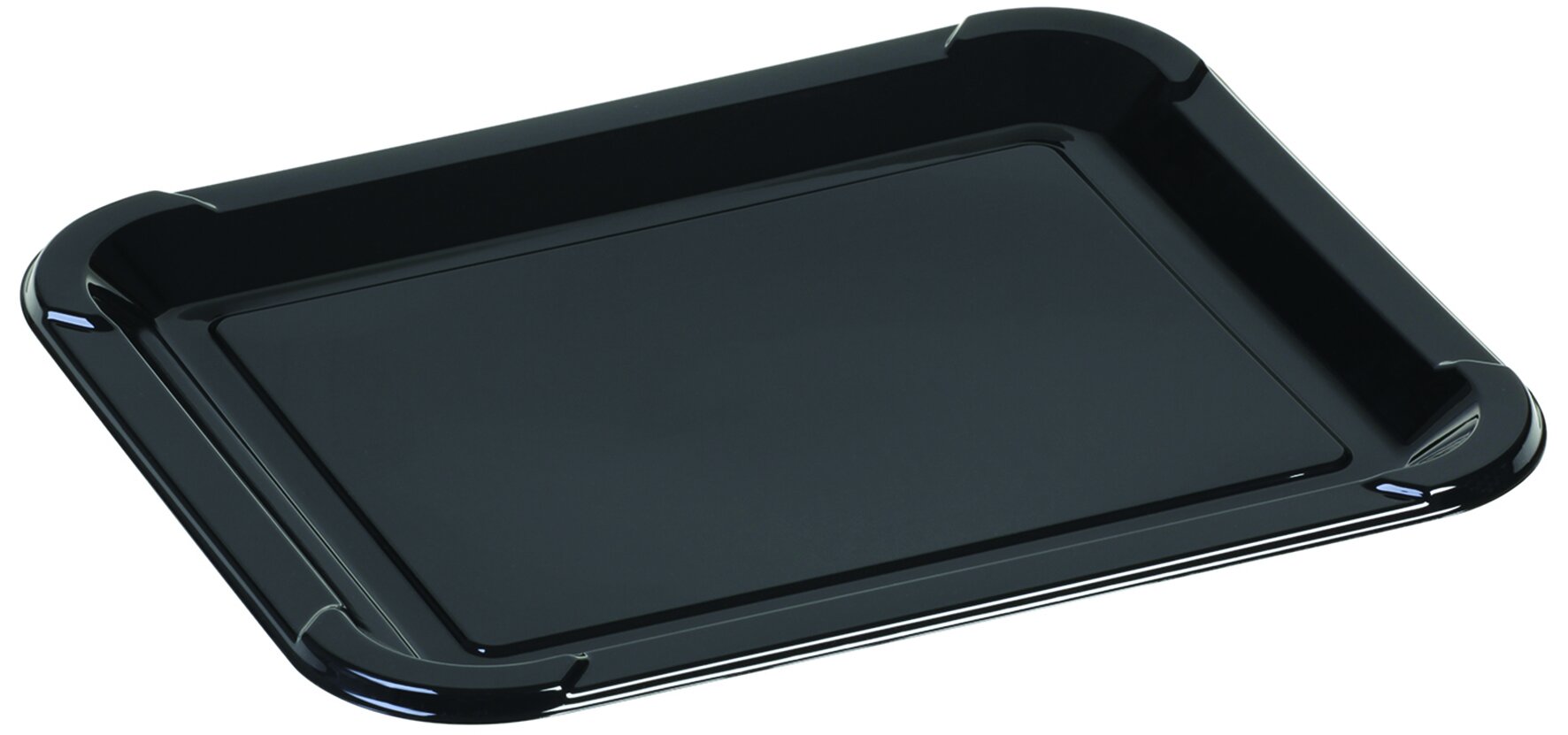 Plat à usage PET noir Gastronorm 3/4, 325x394mm