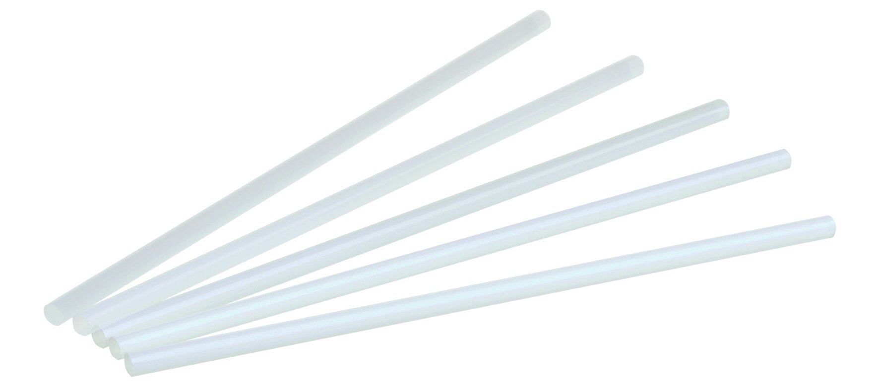 Paille PLA 5x250mm blanc