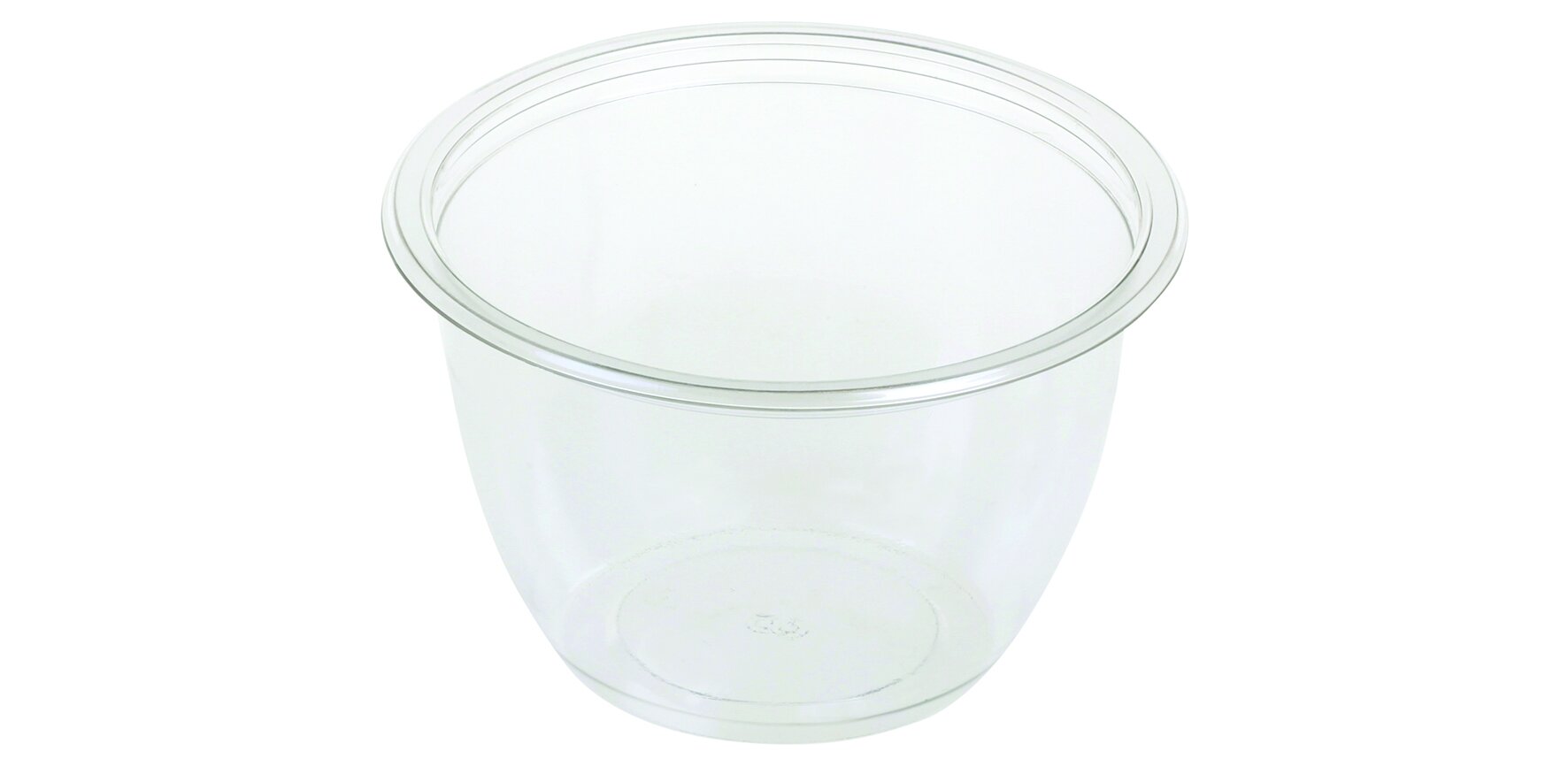 Gobelet salade et fruits PET 550ml Ø129x80mm