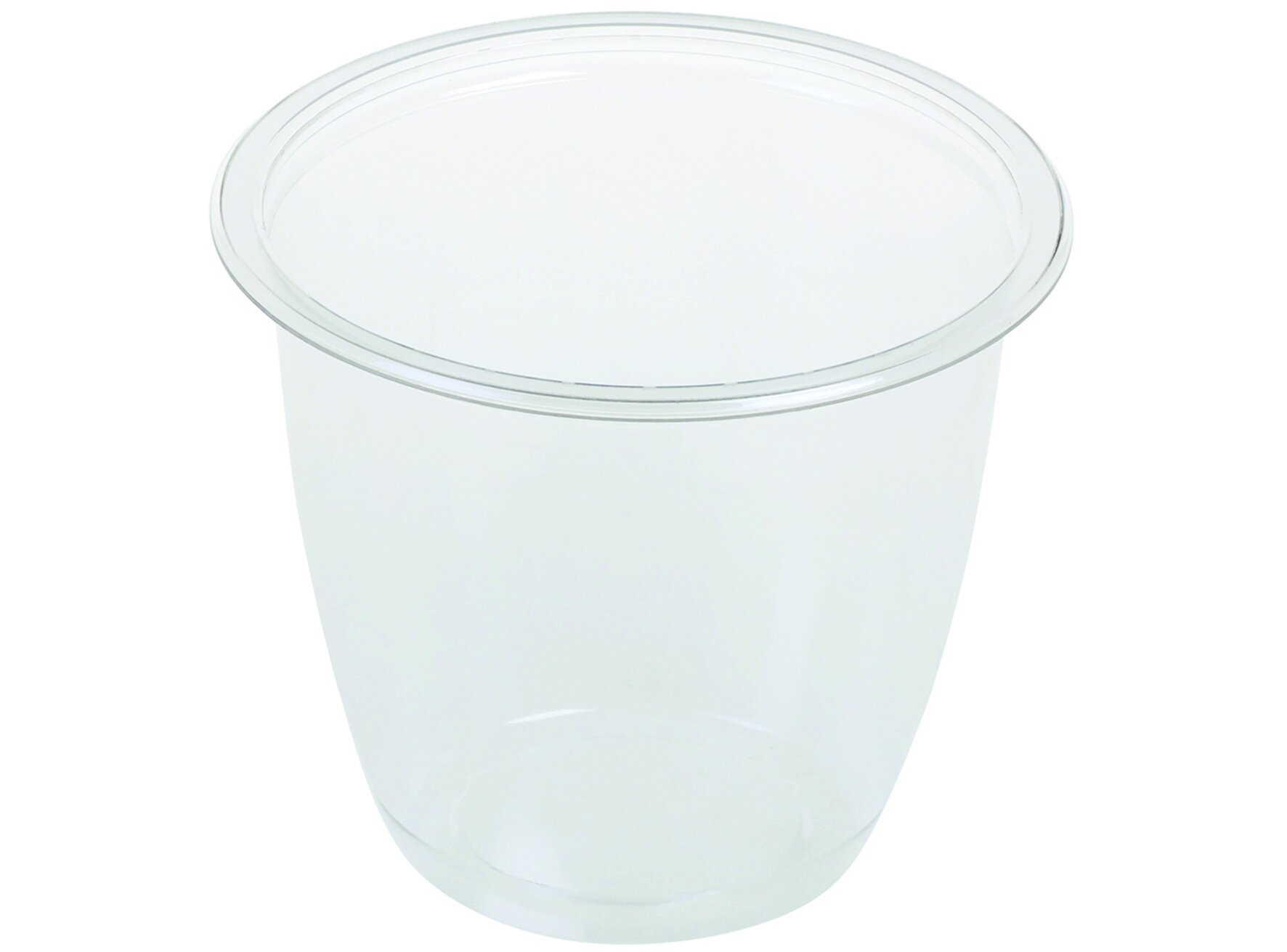 Gobelet salade et fruits PET 750ml Ø129x110mm
