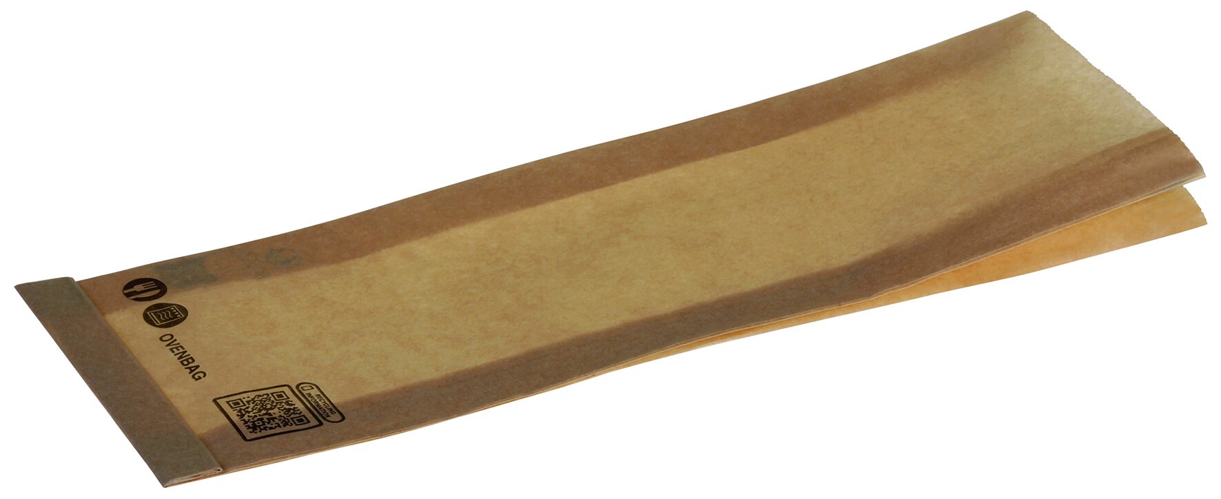 Ovenbag kraft brun 41gm², 10.5x32+4cm