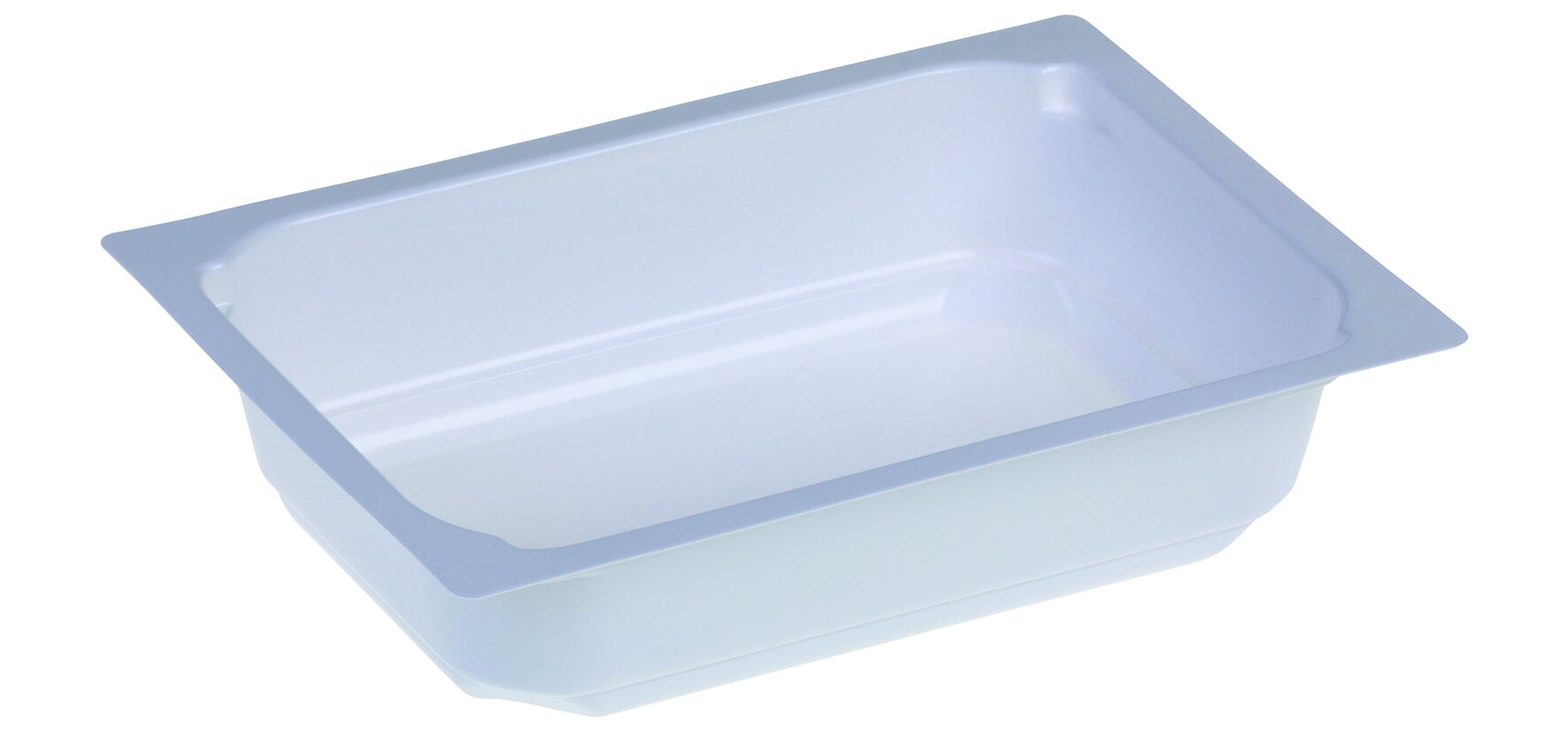 Stäger barquette PP 900ml blanche 147x204x47mm