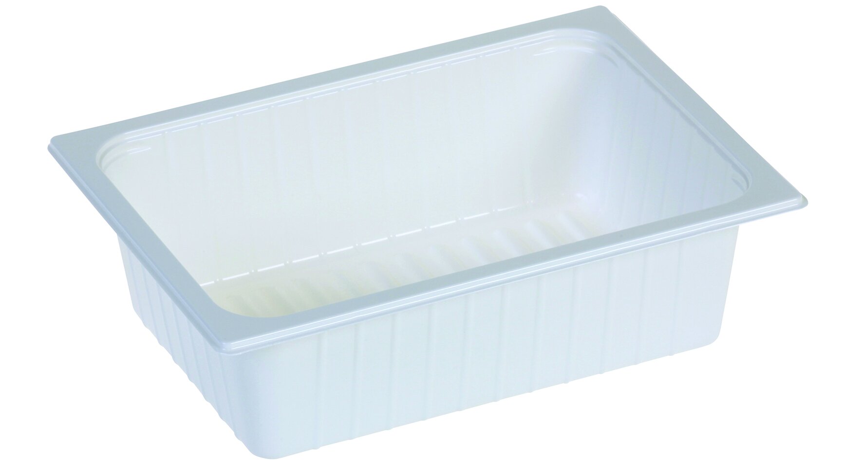 Stäger barquette rPET 1200ml blan. 147x204x60mm