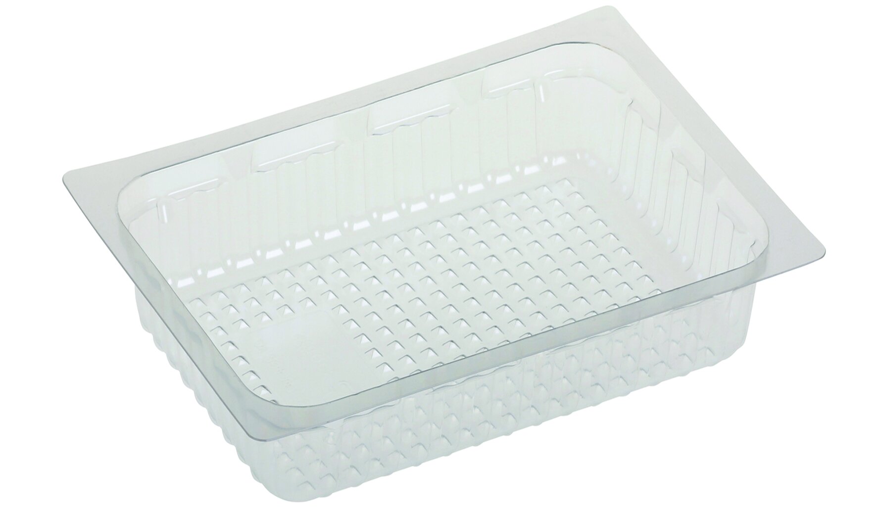 Stäger barquette rPET 1200ml 147x204x60mm