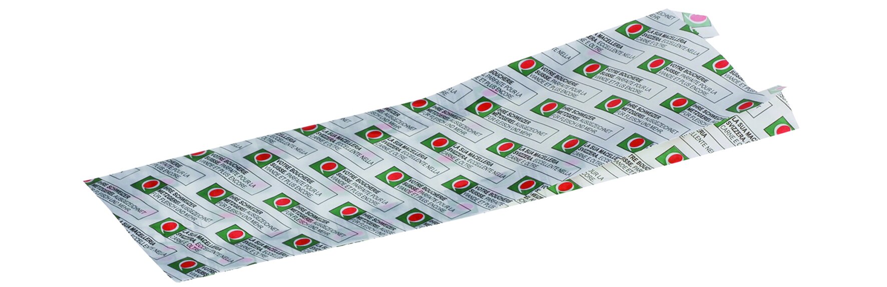 Sachet à saucisses blanc Q 40gm², 80x270+40mm