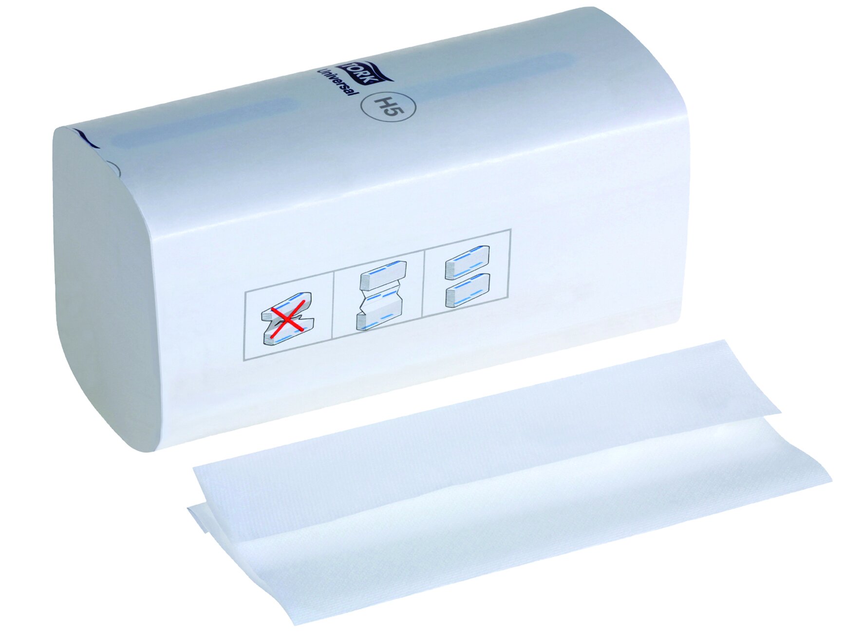 Essuie-mains PeakServe® universal Tissue, 1 pli, 12x410 pieces