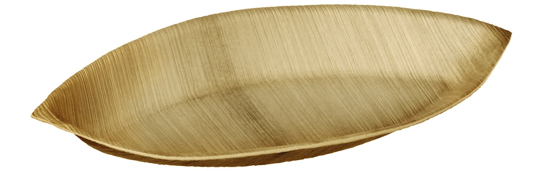 Coupelle à dip Eye Leaf 25ml, feuille de palmier,110x60x10mm