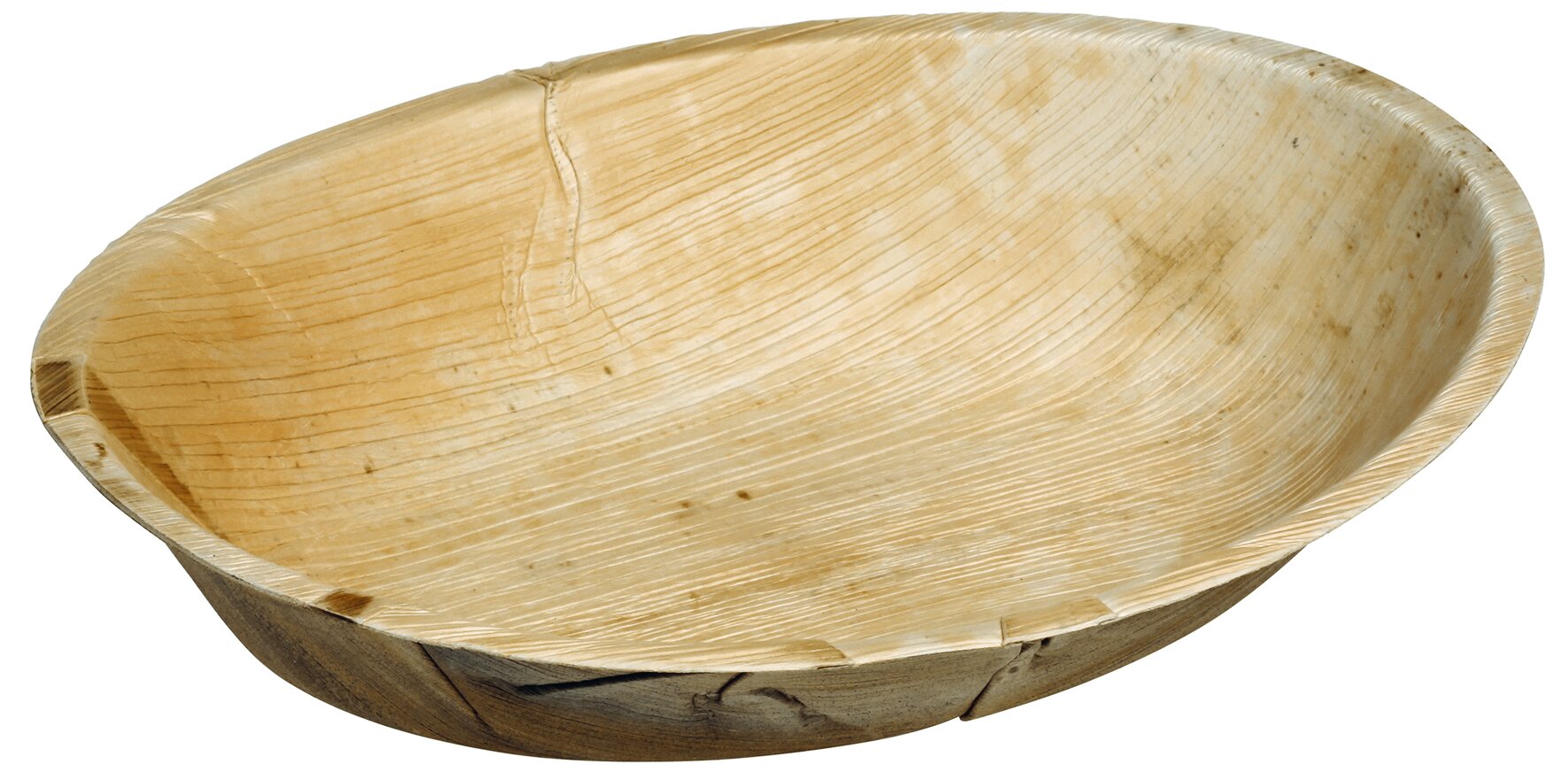 Coupelle feuille de palmier ovale 308x245x55mm