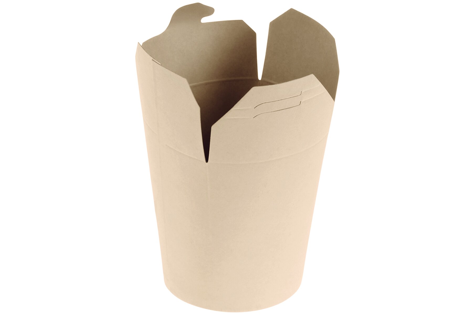 Food box 700ml bambou-papier/PLA, naturesse